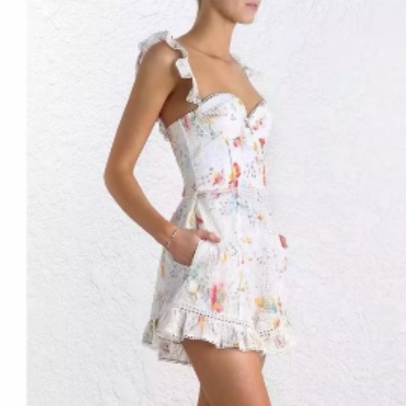 Zimmermann cotton & lace romper - Picture 3 of 4